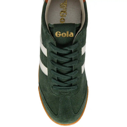 Gola Classics Men's Elan Sneakers - Evergreen/Off White/Moody Orange