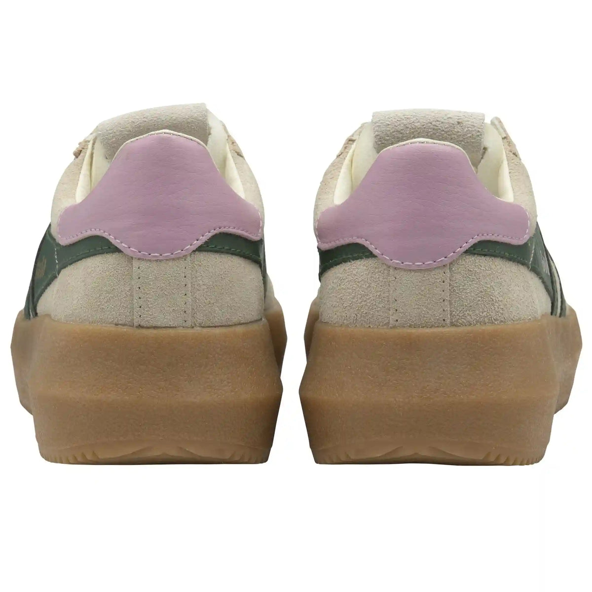 Gola Classics Women's Athena Sneakers - Bone/Evergreen/Candy/Gum