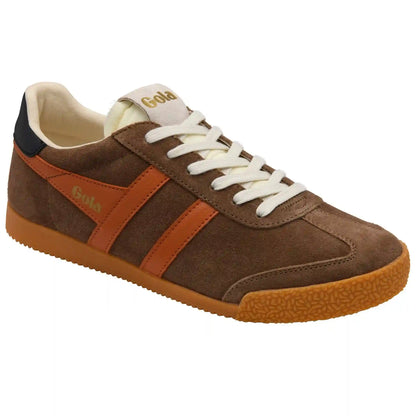 Gola Classics Men's Elan Sneakers - Otter/Moody Orange/Black