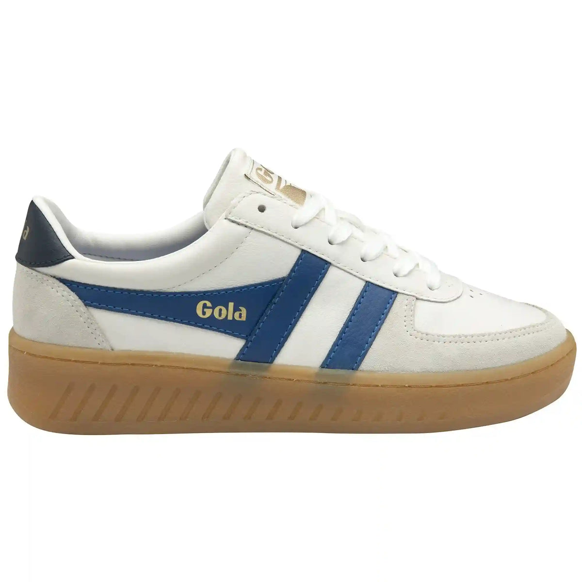 Gola Classics Women's Grandslam Elite Sneakers - White/Sapphire/Navy/Gum