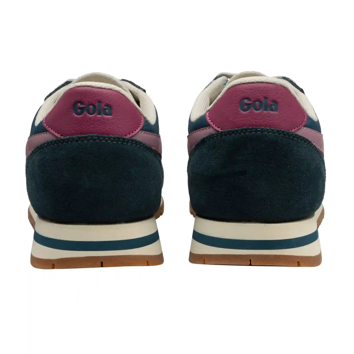 Gola Classics Women's Daytona Chute Sneakers - Peacock/Dark Teal/Candy