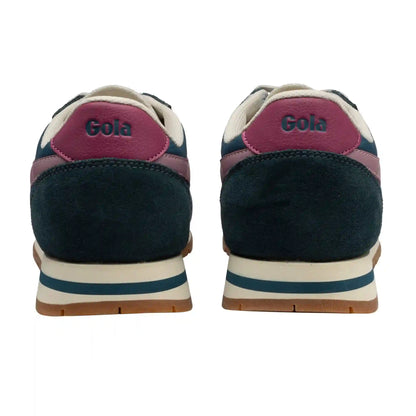 Gola Classics Women's Daytona Chute Sneakers - Peacock/Dark Teal/Candy