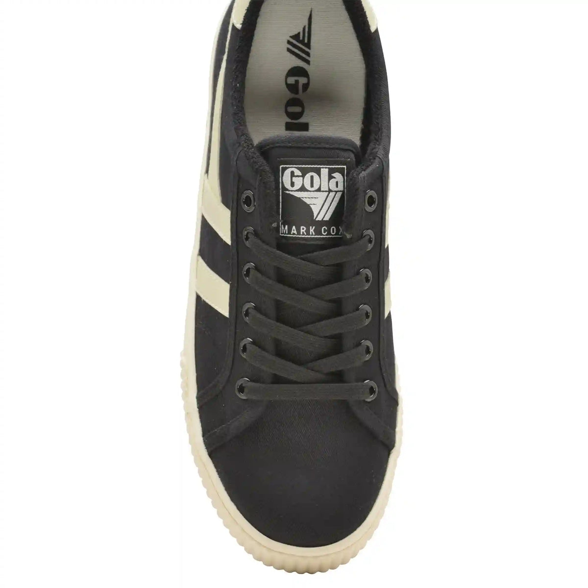 Gola Classics Women's Tennis Mark Cox Sneakers - Black/Off White
