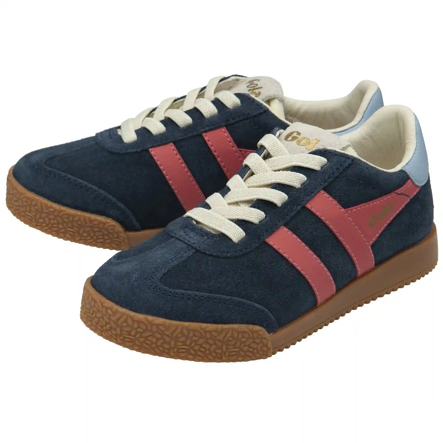 Gola Classics Kids' Elan Sneakers - Navy/Coral/Air