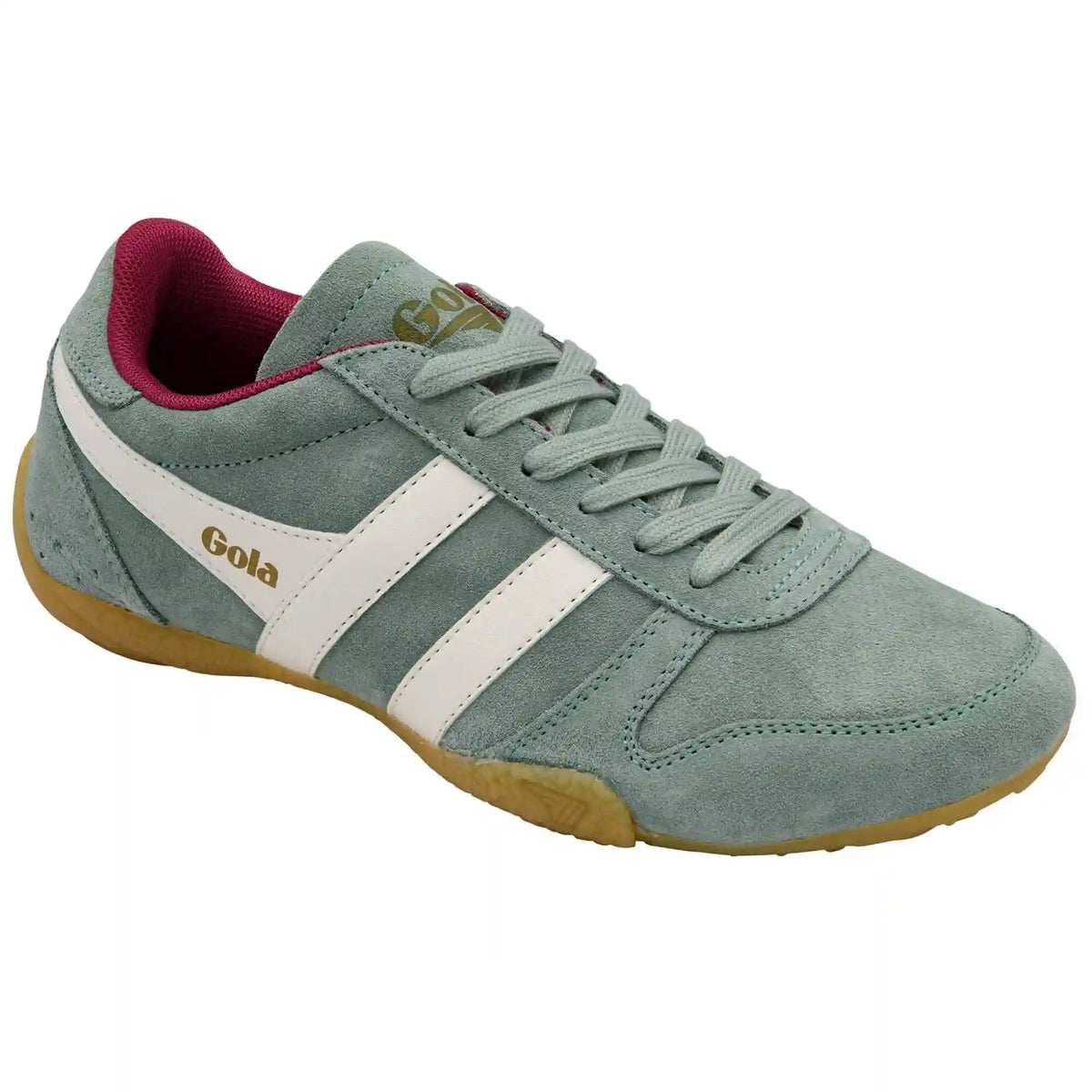 Gola Classics Women's Chase Sneakers - Green Mist/Off White/Cerise/Gum