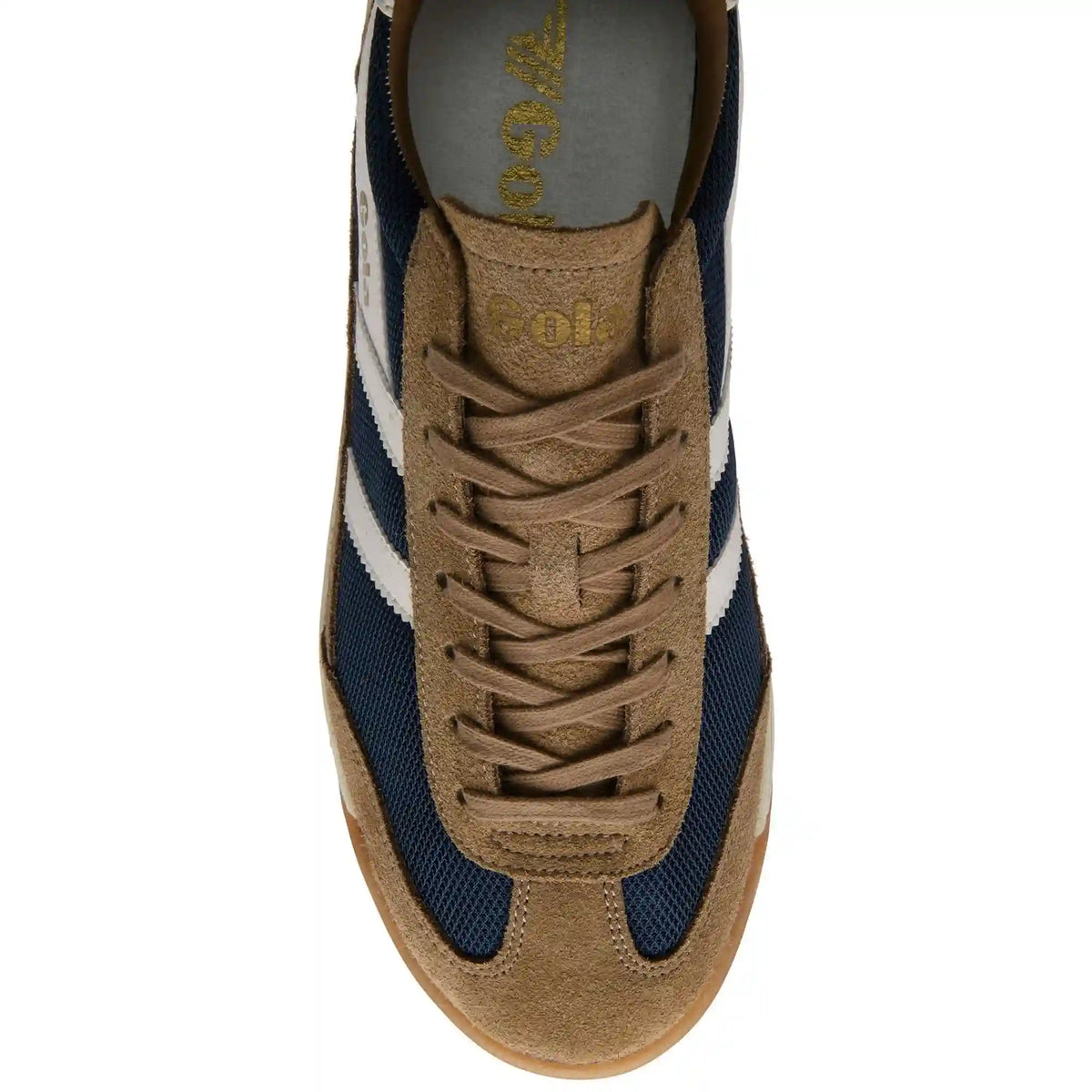 Gola Classics Men's Tornado '88 Mesh Sneakers - Navy/Tobacco/Off White