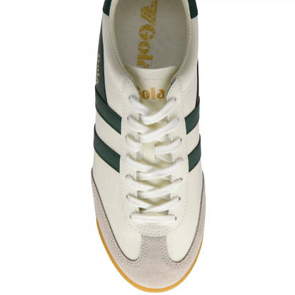 Gola Classics Men's Torpedo Leather Sneakers - Off White/Evergreen