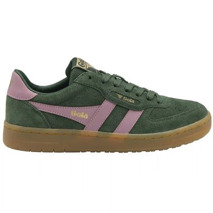 Gola Classics Women's Hawk Suede '86 Sneakers - Evergreen/Candy/Gum