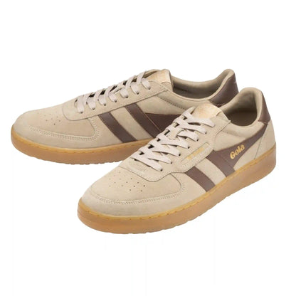Gola Classics Men's Hawk Suede '86 Sneakers - Bone/Root/Gum