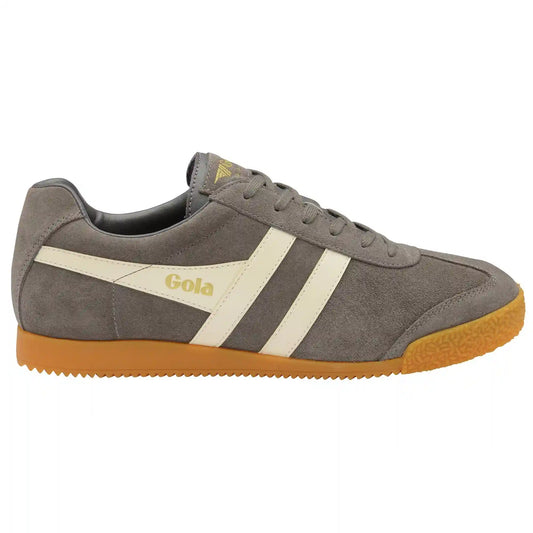 Gola Classics Men's Harrier Suede Sneakers - Ash/Ecru