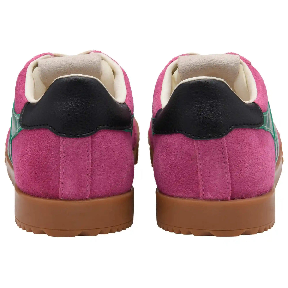 Gola Classics Kids' Elan Glitz Sneakers - Fuchsia/Emerald/Black