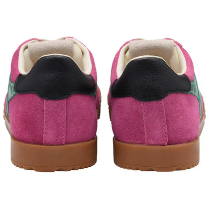 Gola Classics Kids' Elan Glitz Sneakers - Fuchsia/Emerald/Black