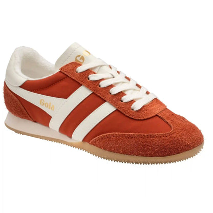 Gola Classics Women's Sprinter Sneakers - Deep Orange/Off White