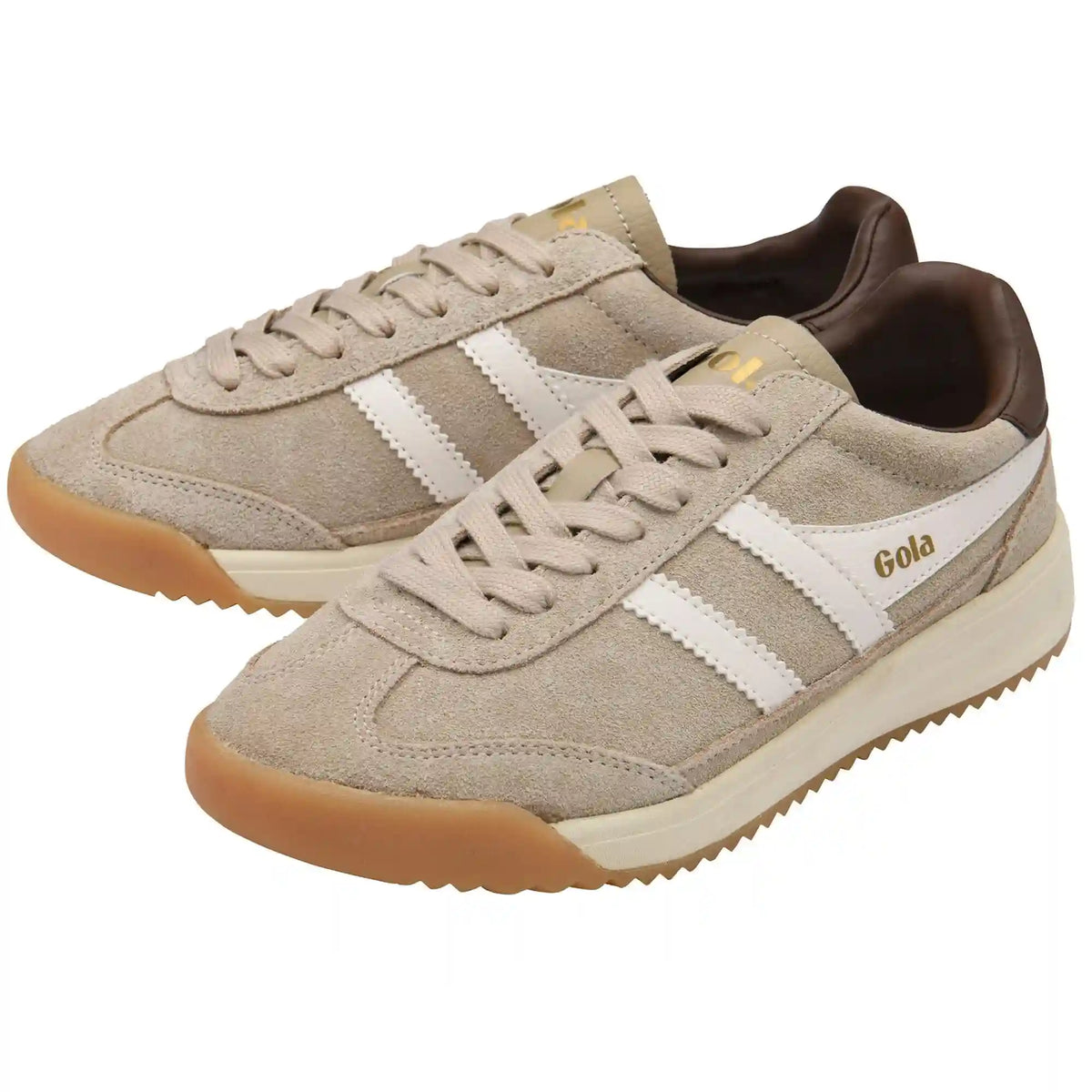 Gola Classics Women's Tornado '88 Sneakers - Bone/Off White/Dark Brown