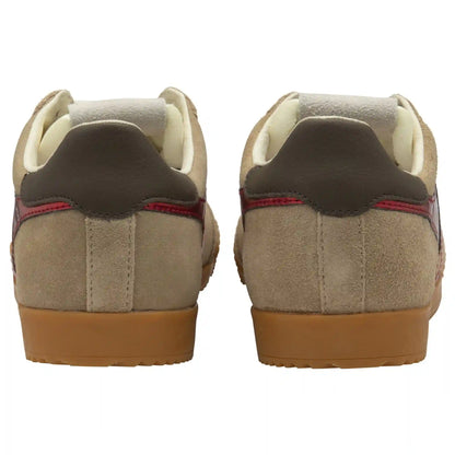 Gola Classics Women's Elan Glitz Sneakers - Light Caramel/Red/Dark Brown
