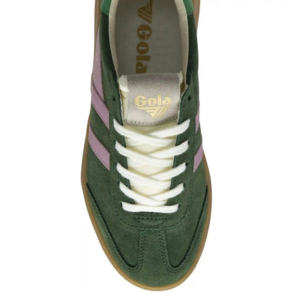 Gola Classics Women's Athena Sneakers - Evergreen/Candy/Jade/Gum