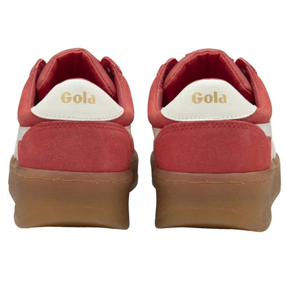 Gola Classics Women's Grandslam Suede Sneakers - Coral/Off White/Gum