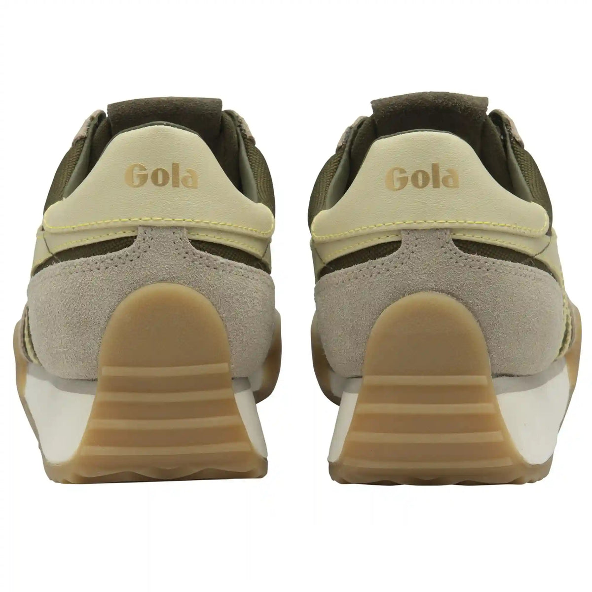 Gola Classics Women's Pacer Sneakers - Khaki/Bone/Buttermilk