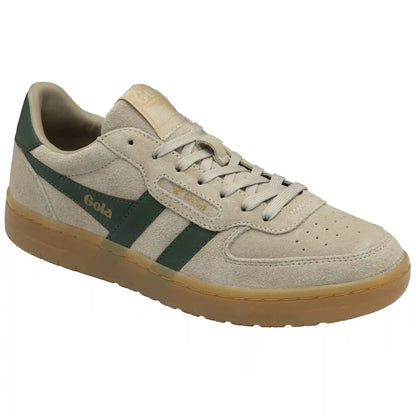 Gola Classics Women's Hawk Suede '86 Sneakers - Bone/Evergreen/Gum
