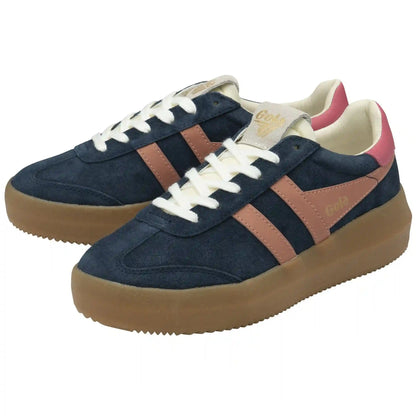 Gola Classics Women's Athena Sneakers - Navy/Terracotta/Bubblegum/Gum