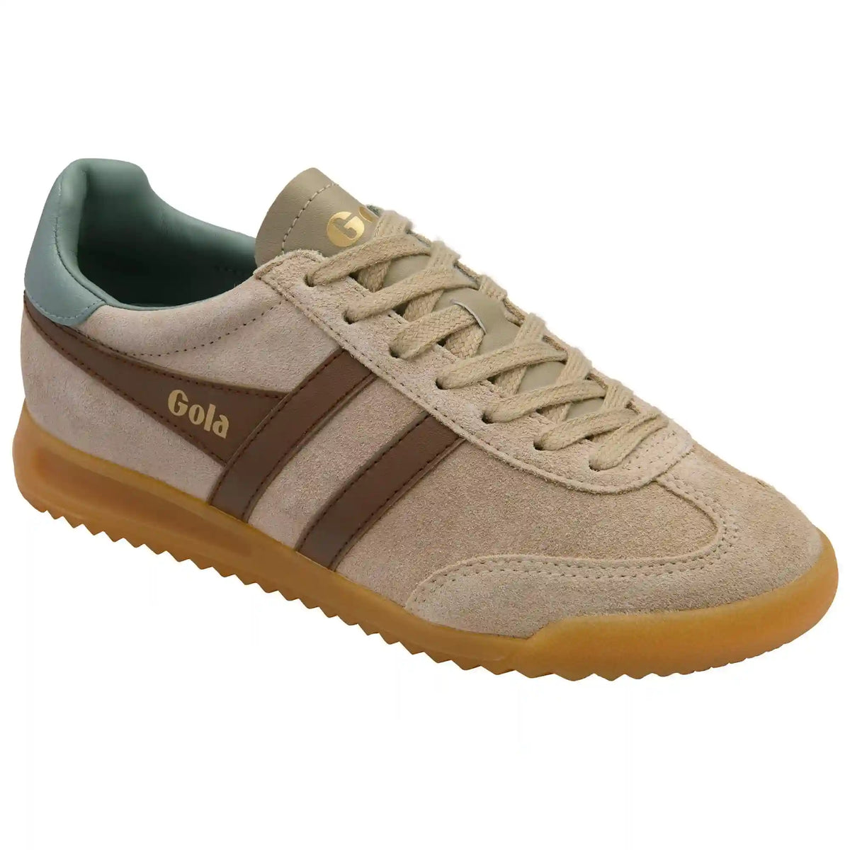 Gola Classics Women's Torpedo Sneakers - Bone/Otter/Green Mist