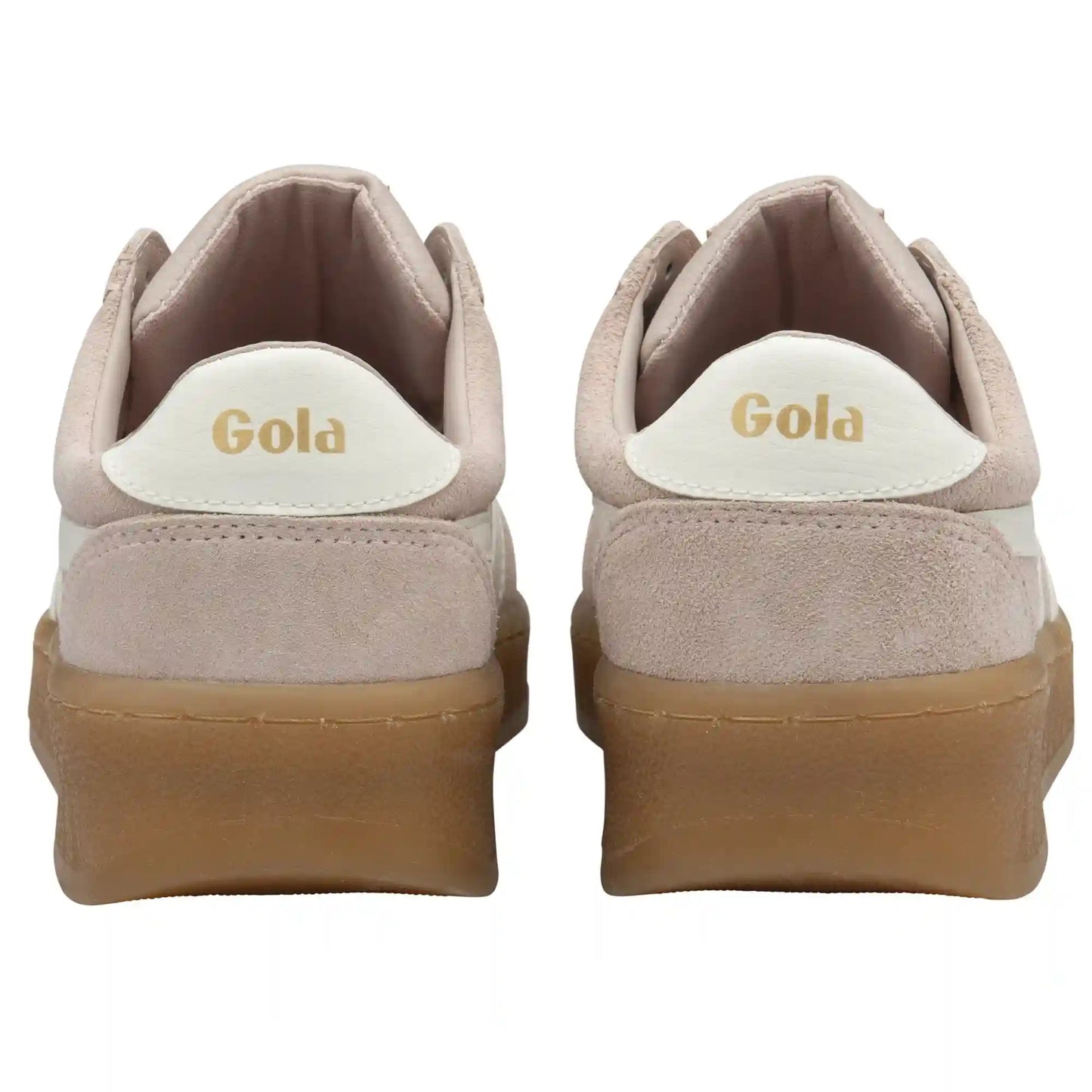 Gola Classics Women's Grandslam Suede Sneakers - Rose/Off White/Gum