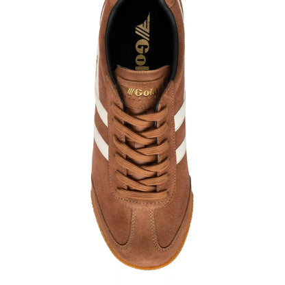 Gola Classics Men's Harrier Suede Sneakers - Umber/Off White/Black