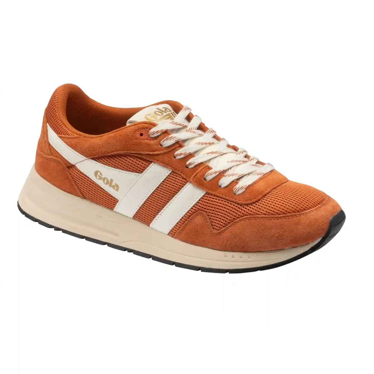 Gola Classics Men's Delta Sneakers - Moody Orange/Off White