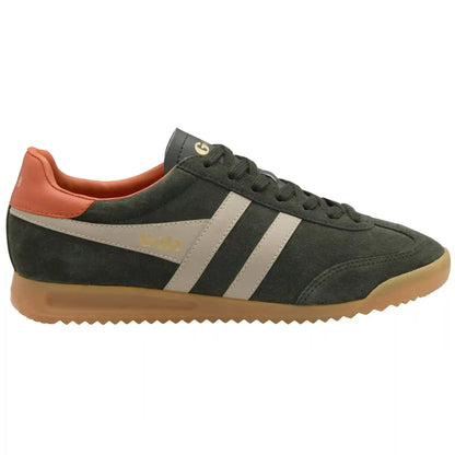 Gola Classics Men's Torpedo Sneakers - Dark Khaki/Bone/Moody Orange