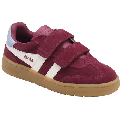 Gola Classics Kids' Viper Strap sneakers - Cerise/Off White/Air/Gum