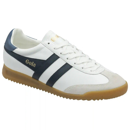 Gola Classics Men's Torpedo Leather Sneakers - White/Navy/Moonlight