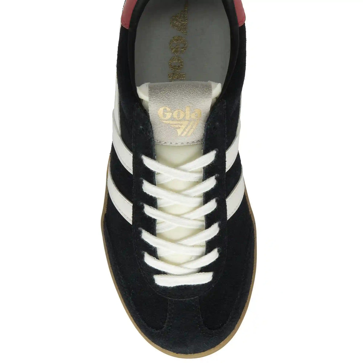 Gola Classics Women's Cyclone Sneakers - Black/Off White/Coral/Gum