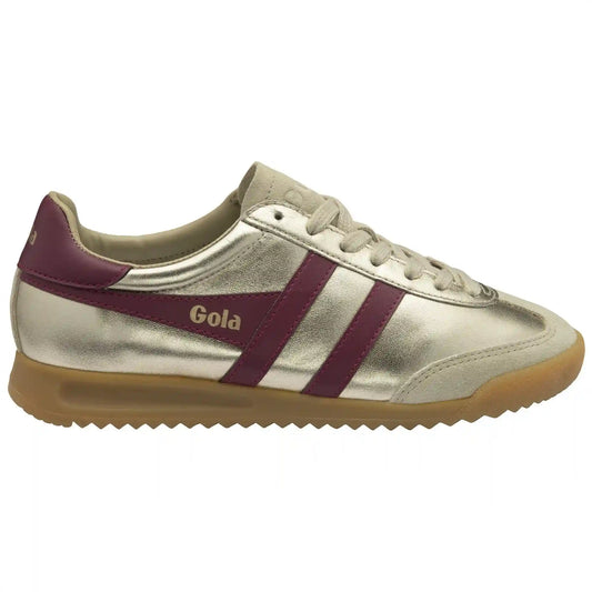 Gola Classics Women's Torpedo Glimmer Sneakers - Gold/Cerise