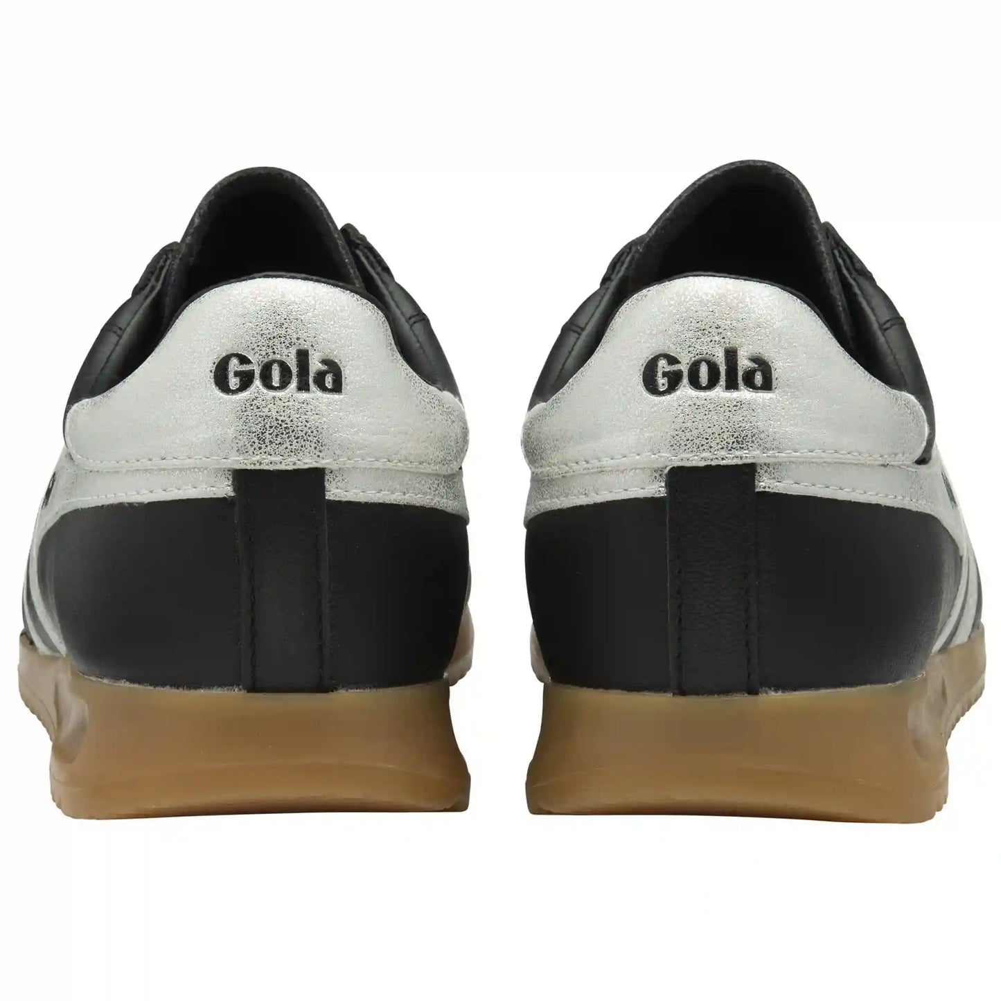 Gola Classics Women's Stadium Sneakers - Black/Silver