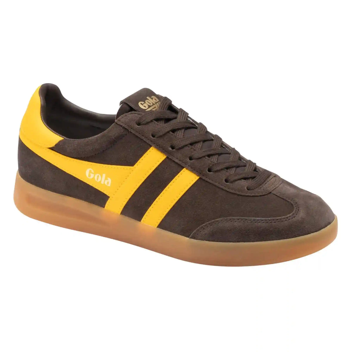 Gola Classics Men's Cyclone Sneakers - Mocha/Sun/Mocha/Gum