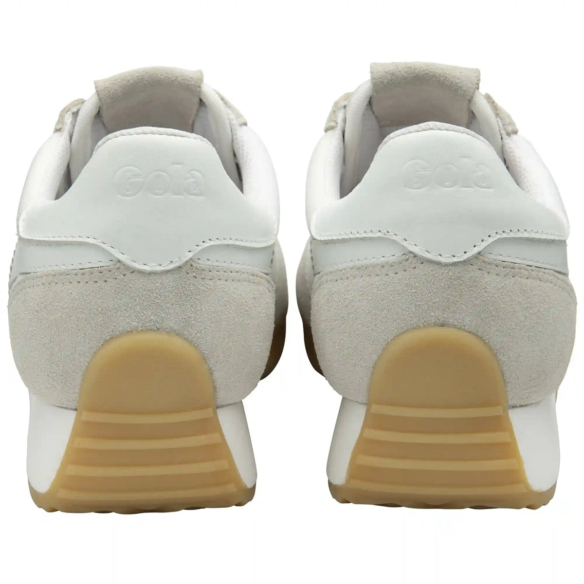 Gola Classics Men's Match Engineered Garment Sneakers - White/White/Gum