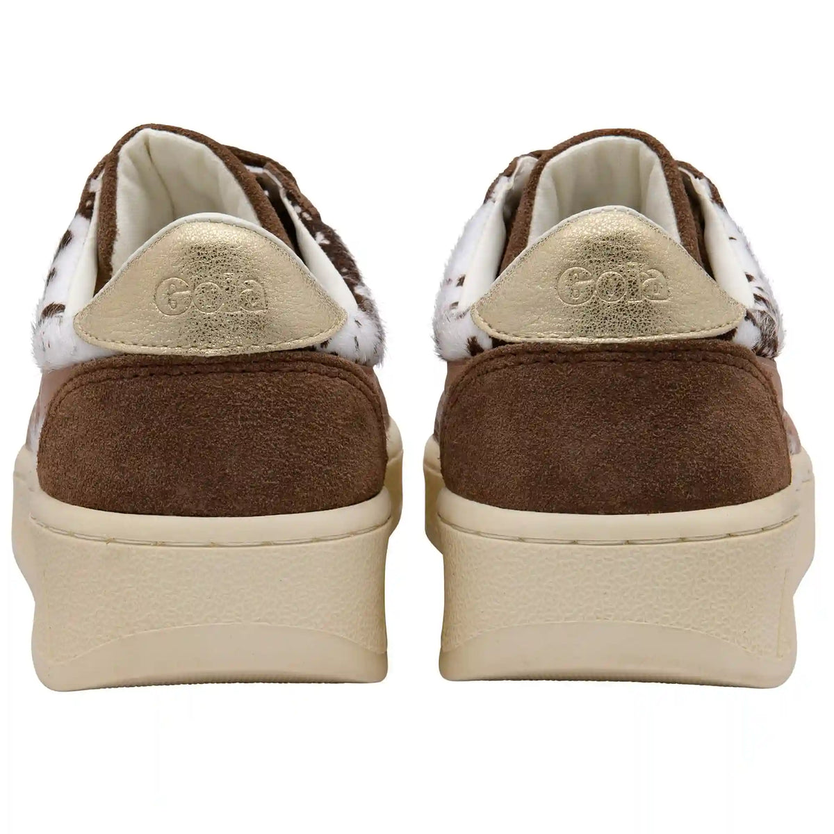 Gola Classics Women's Grandslam Savanna Sneakers - Dalmatian/Otter/Cameo