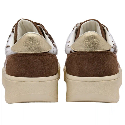 Gola Classics Women's Grandslam Savanna Sneakers - Dalmatian/Otter/Cameo