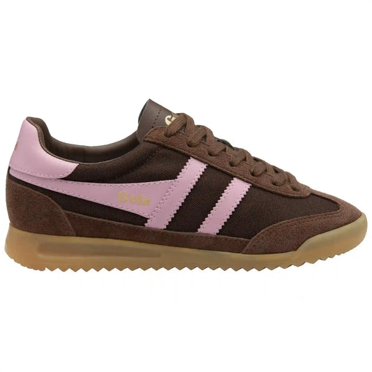 Gola Classics Women's Tornado Sneakers - Dark Brown/Candy