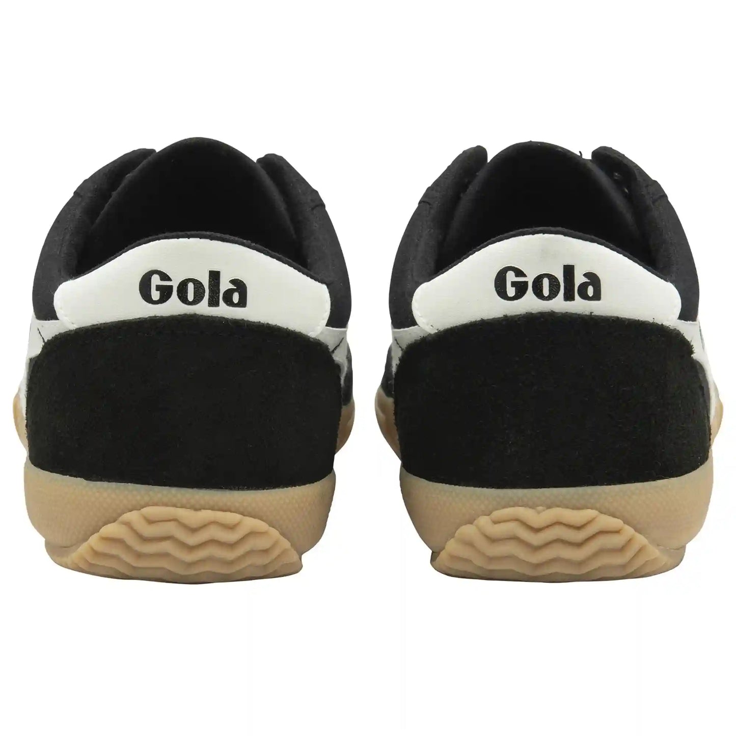 Gola Classics Men's Badminton Plimsoll Sneakers - Black/Off White/Gum