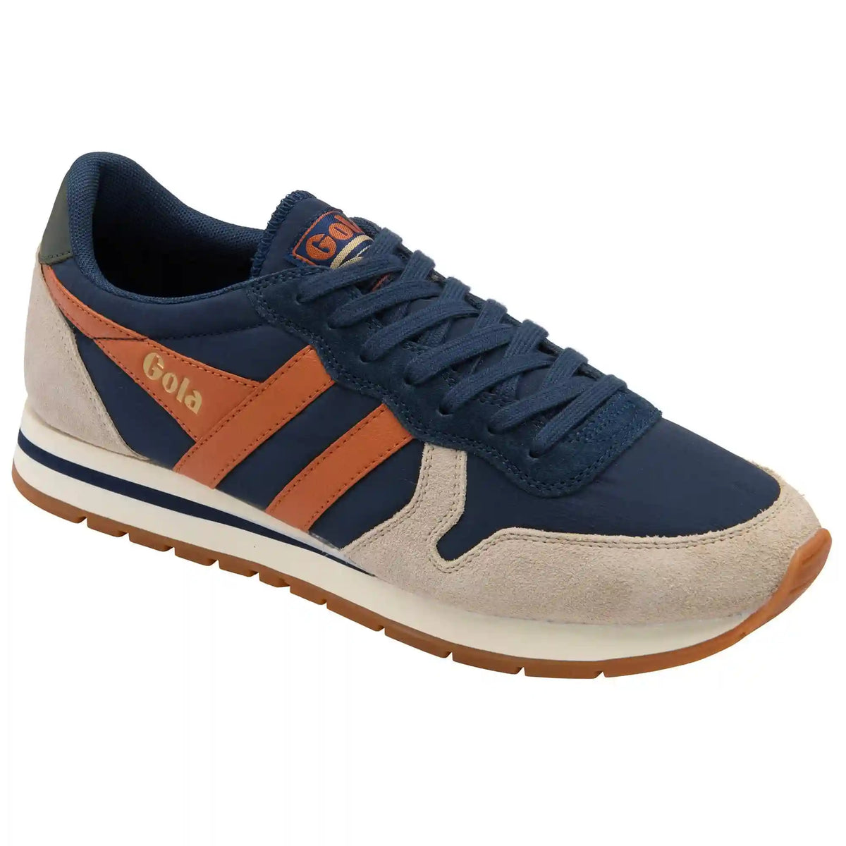 Gola Classics Men's Daytona Chute Sneakers - Navy/Bone/Moody Orange
