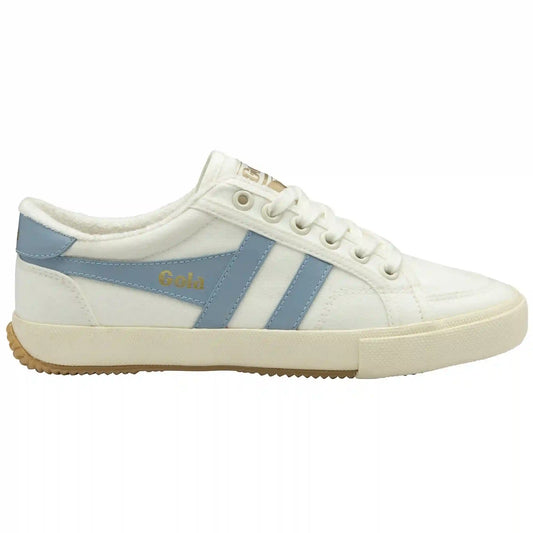 Vegan Gola Classics Women's Stratus Plimsoll Sneakers - Off White/Air