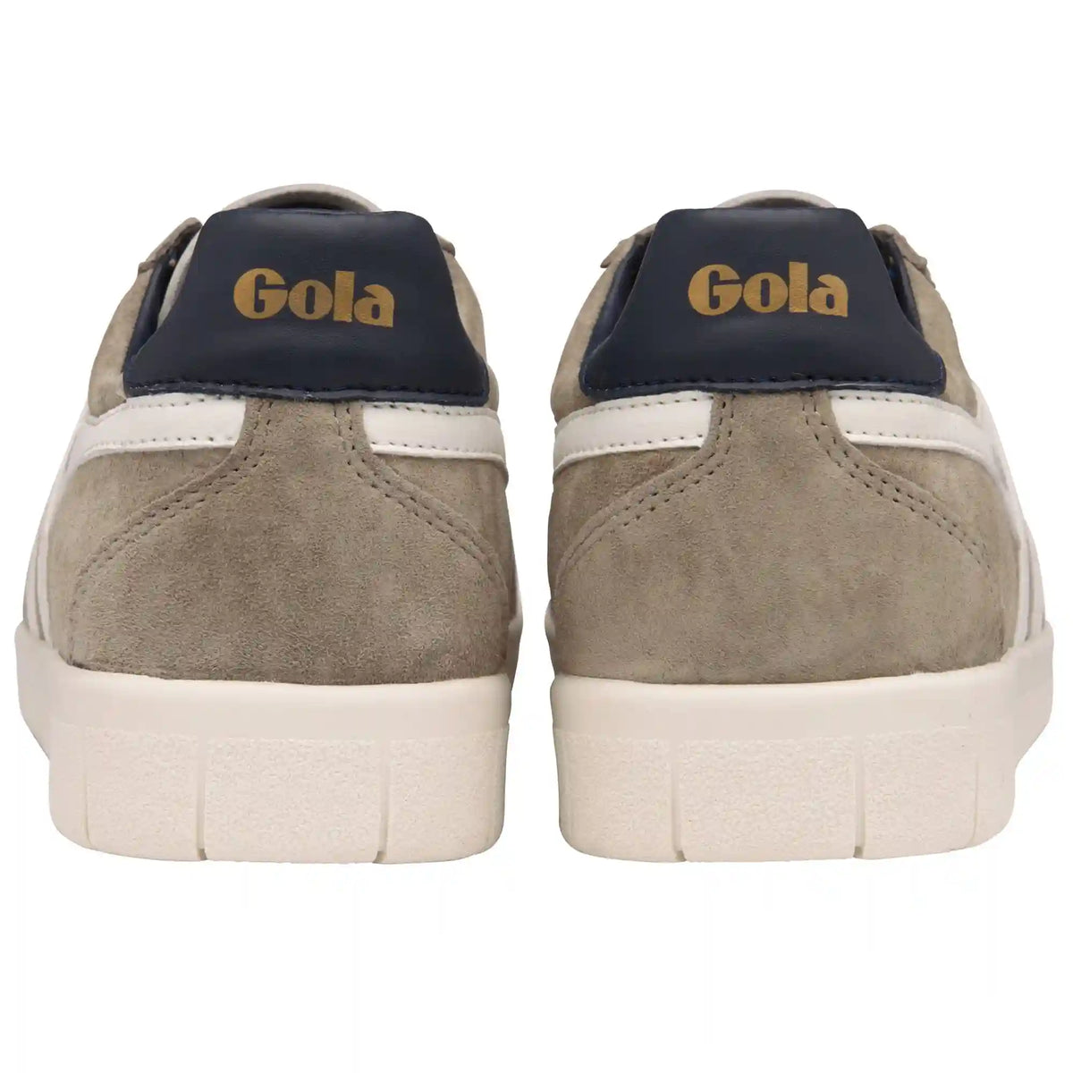 Gola Classics Men's Hurricane Suede Sneakers - Rhino/Off White/Navy
