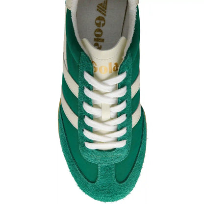 Gola Classics Women's Sprinter Sneakers - Green/Off White