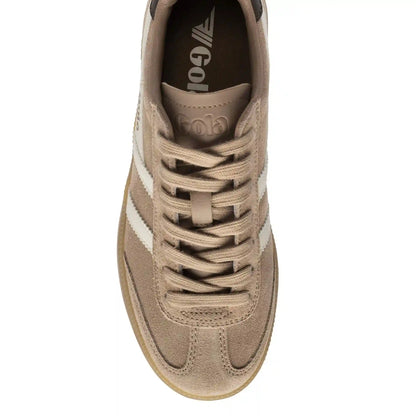 Gola Classics Women's Viper Sneakers - Cappuccino/Off White/Dark Brown/Gum