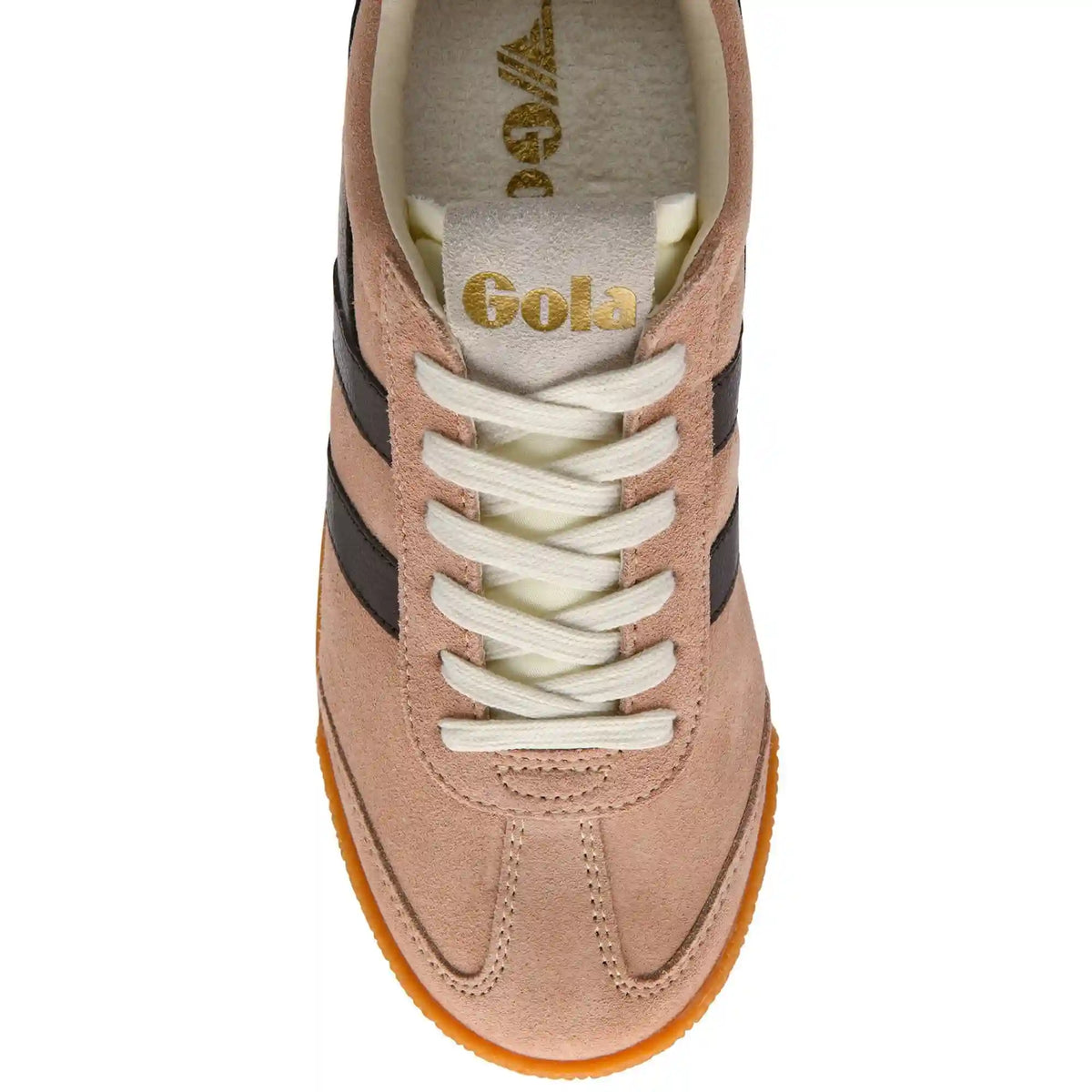 Gola Classics Women's Elan Sneakers - Cameo/Mocha/Hot Coral