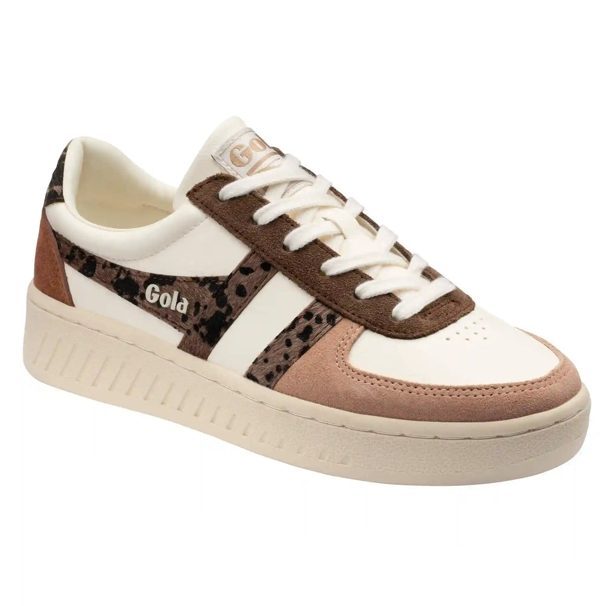 Gola Classics Women's Grandslam Safari Quadrant - Off White/Cameo/Speckle/Umber