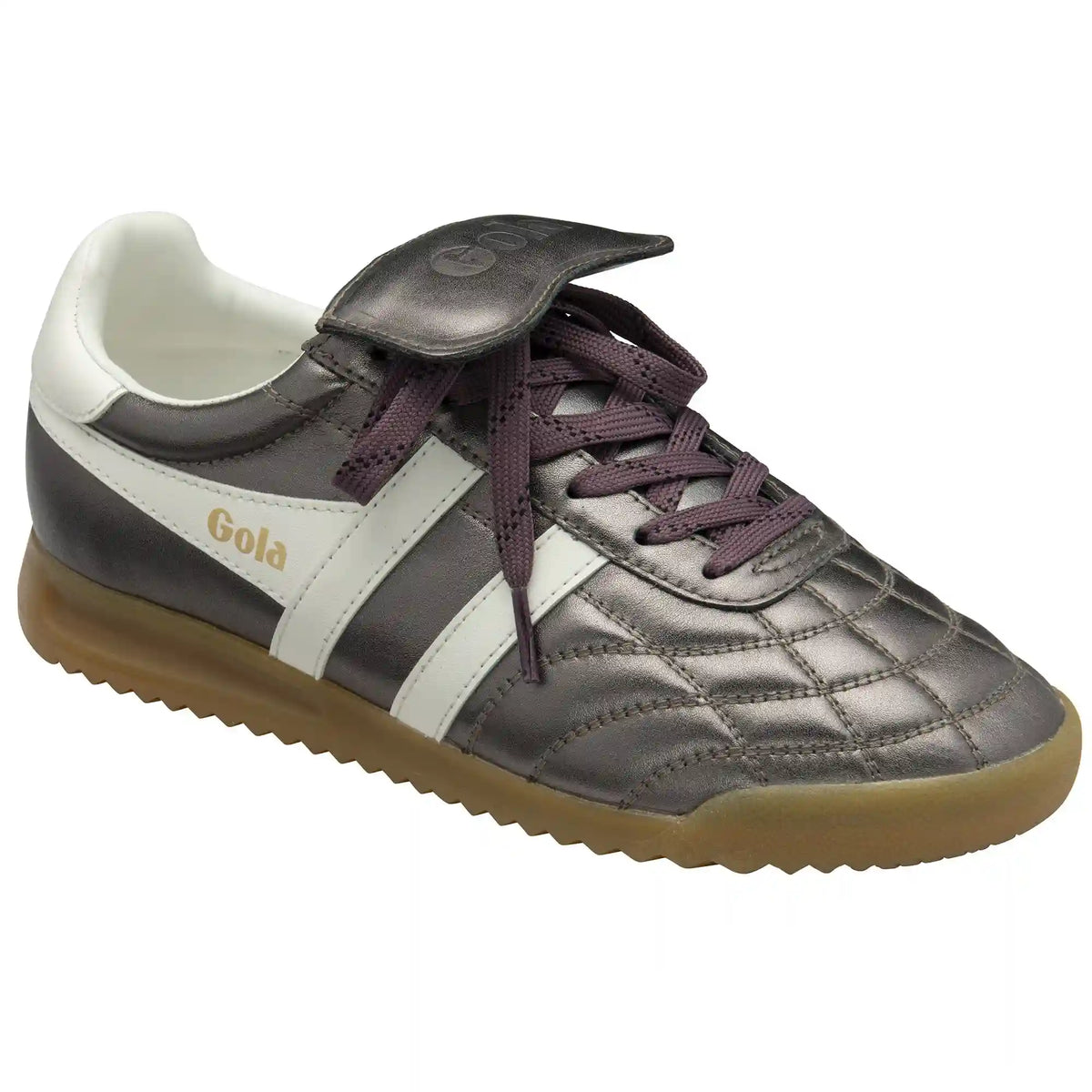 Gola Classics Women's Stadium '86 Sneakers - Pewter/Off White