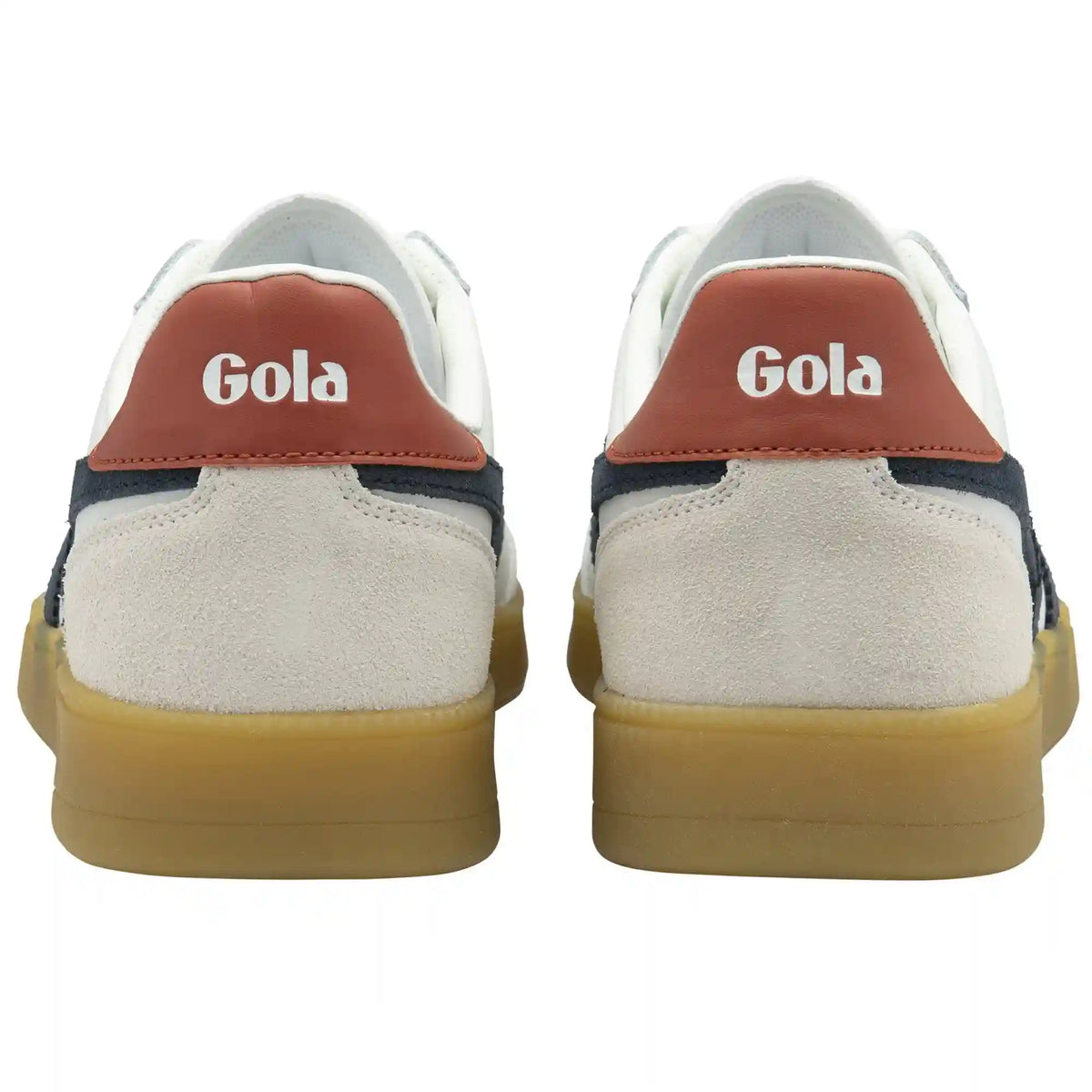 Gola Classics Men's Viper Leather Sneakers - White/Navy/Rust/Gum