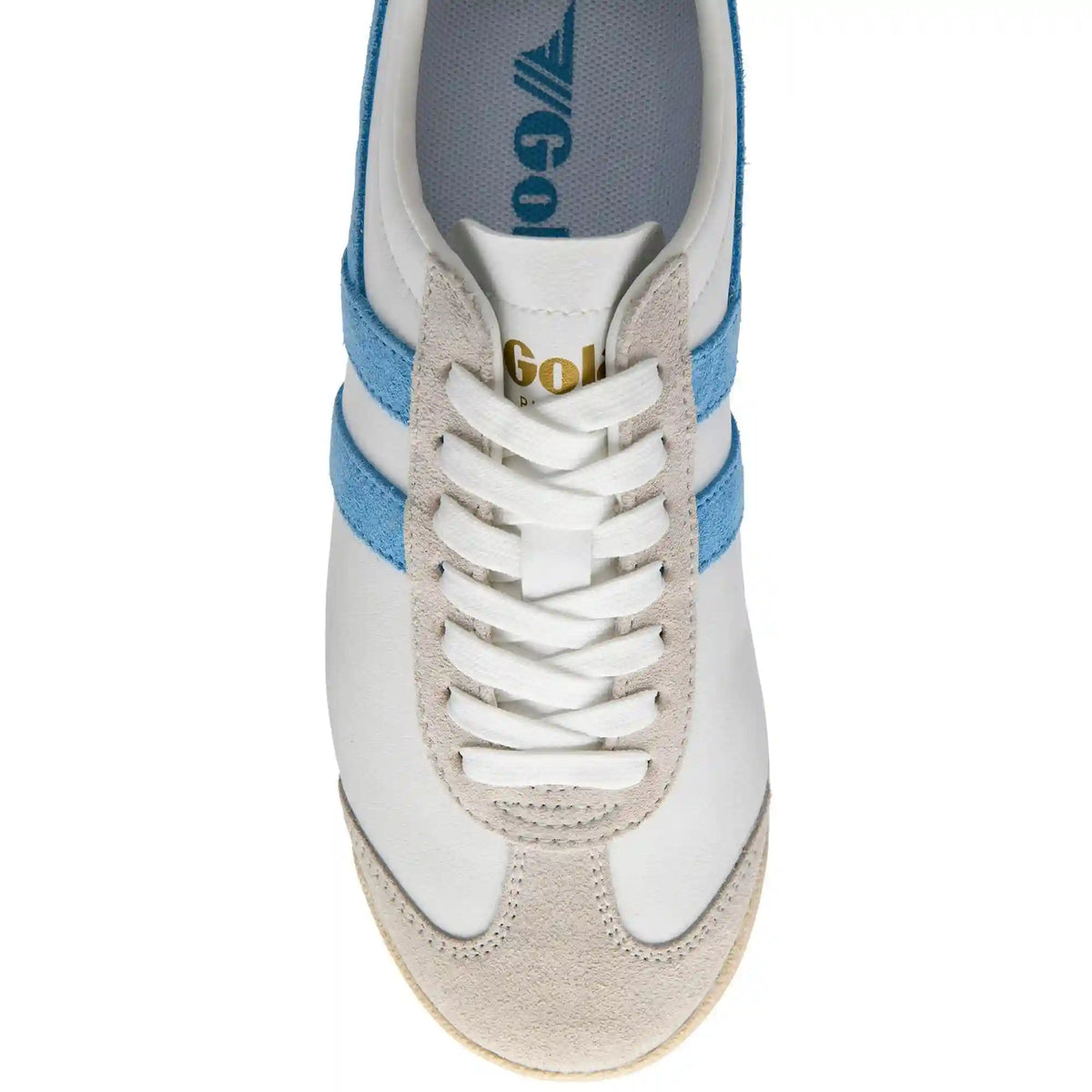 Gola Classics Women's Bullet Pure Sneakers - White/Lake/Terracotta